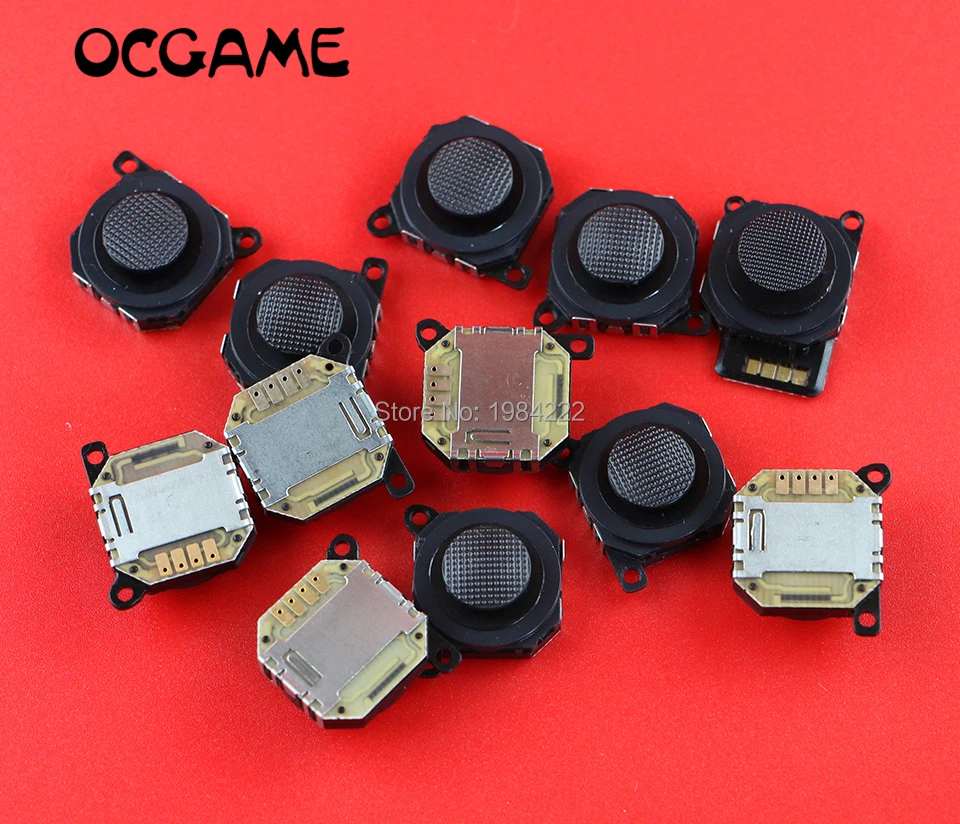 

30pcs/lot Replacement Analog Joystick Stick Buttons 3D Joystick for PSP 1000 PSP1000 consoles Repair Parts OCGAME