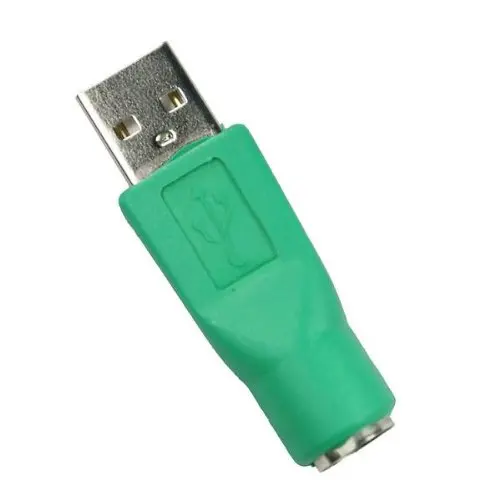 PC PS2 żeńska klawiatura mysz na USB męski adapter złącza konwertera nowy gorący