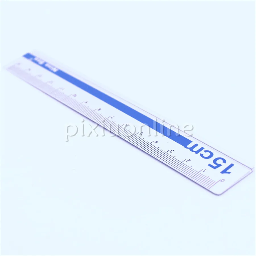 1pc J606b Scale 15cm Aluminum Alloy Ruler Students Experiment Use DIY Model Making Free Shipping Italy France Korea