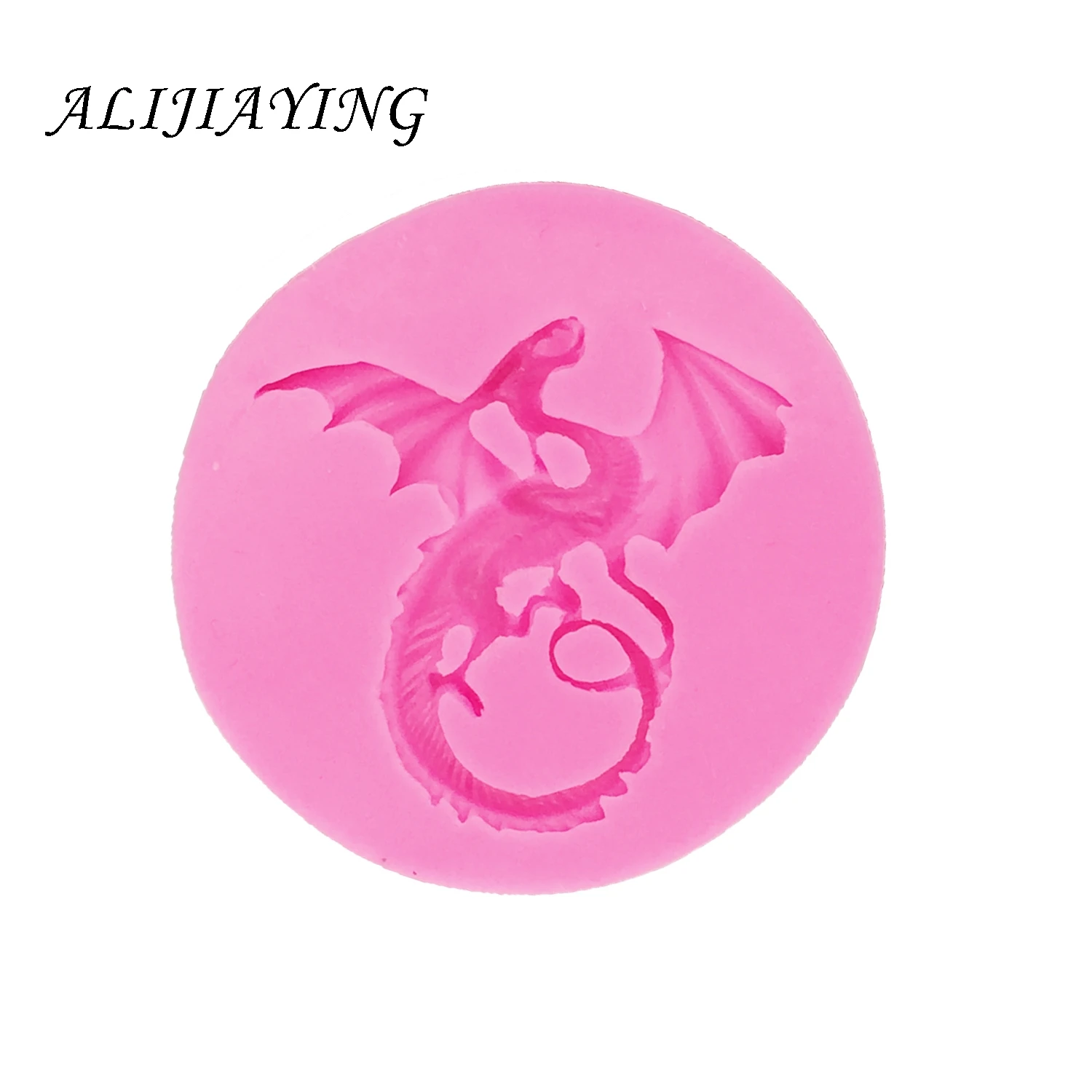 Cartoon flying dragon silicone molds for 3D crafts cake decorating tools fondant Chocolate Molds Sugarpaste Bakeware DY0043