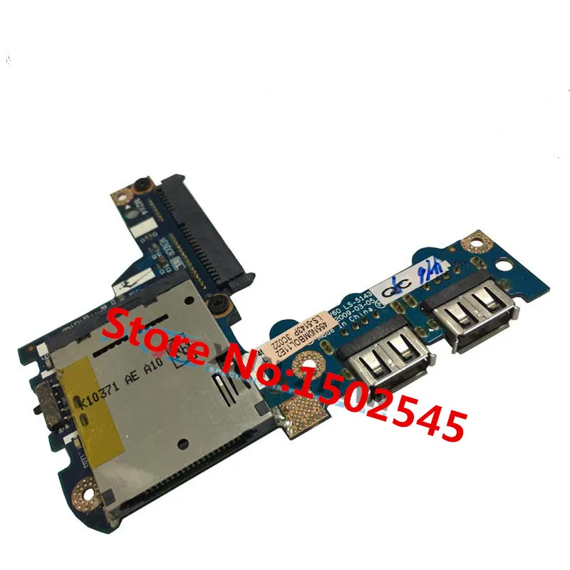 

Free Shipping Original Laptop USB Interface Board for Acer Aspire D250 KLV60 HDD Interface USB Board LS-5143P