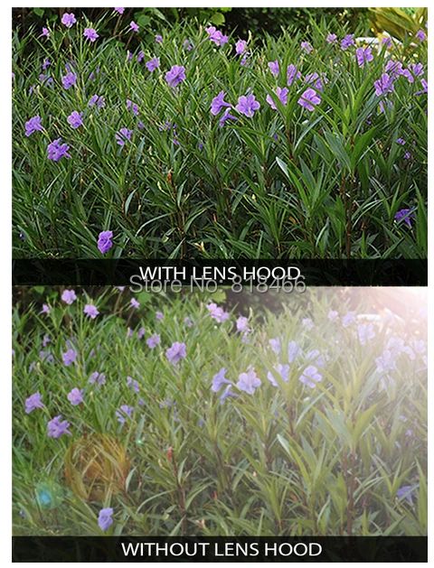 Foleto-filtro Macro gran angular de ojo de pez, capucha de lente y difusor de filtro UV para todas las lentes canon, Nikon, D7000, D5200, D5100, 52mm, 58mm