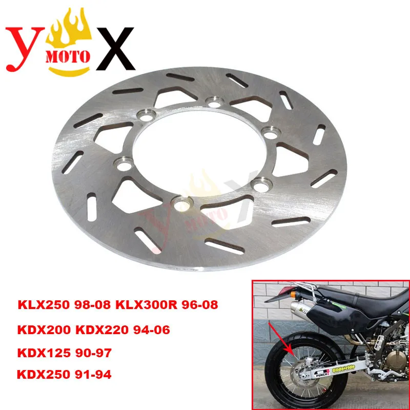 

Off Road Dirty Motorcycle Floating Rear Brake Disc Rotor For KLX250 98-08 KLX300R 96-08 KDX250 91-94 KDX200 KDX220 94-06 KDL125