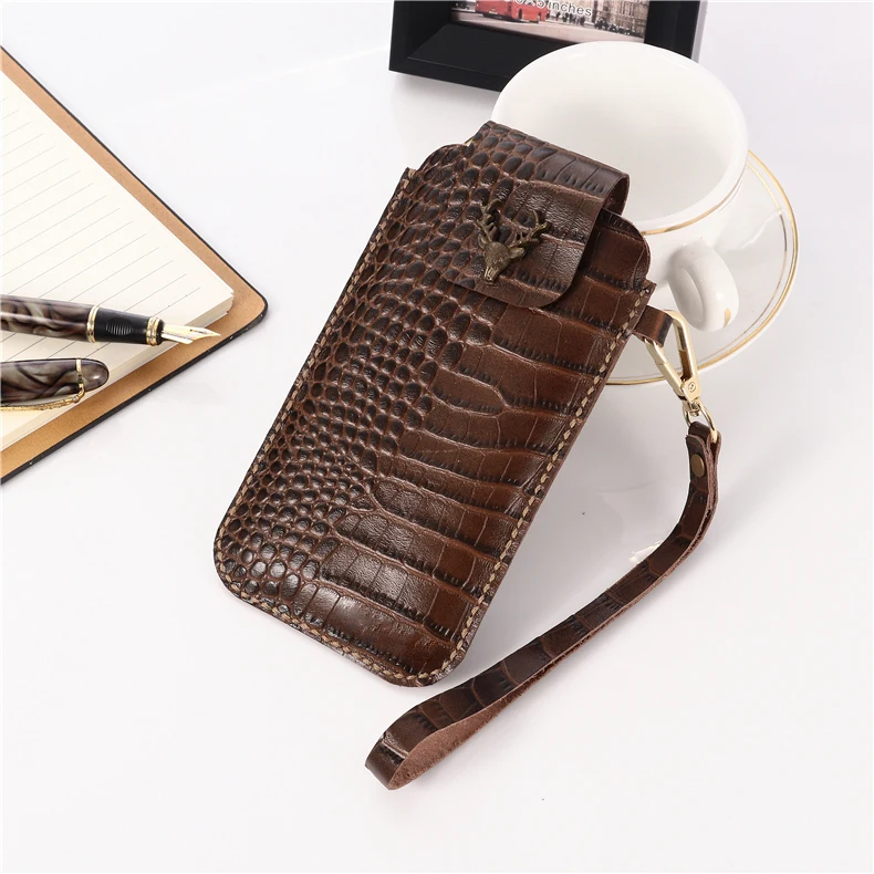 

for Motorola Moto E6 Belt Clip Holster Case for Huawei P Smart Z Cover Genuine Leather Waist Bag Coque Doogee X90L X90 iLA 8X