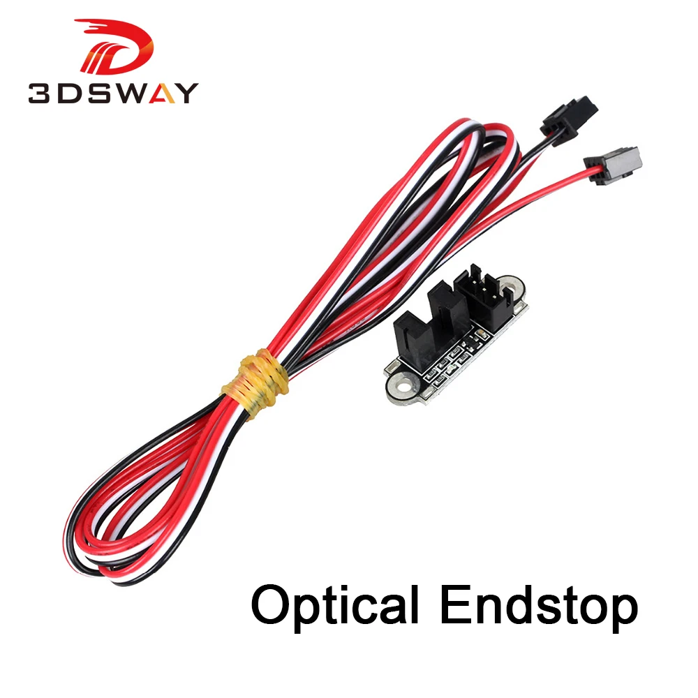 3DSWAY 3D Printer Optical Endstop optical switch sensor photoelectric light control optical limit switch module with 1M cable