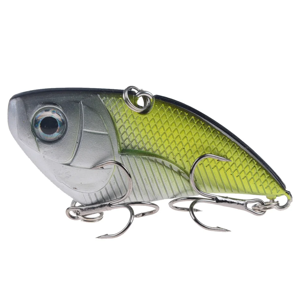 LINGYUE VIB Isca Artificial 5cm 14.5g Fishing Lure Hard Plastic Wobblers Deep Water Crankbait 10 Colors Available