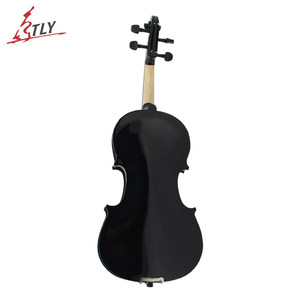 TONGLING High Quality Student Beginner 4/4 Violino Fiddle with Case Bow Rosin Full Set Accessories Black Violin