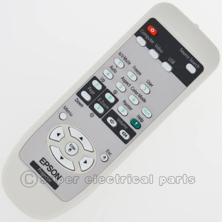 projector remote control use for epson EMP-S1 EMP-S1H EMP-S2 EMP-S3 EMP-S3 X3 S4 EMP-83 EMP-83H EB-440W EB-450W EB-460/I H283A