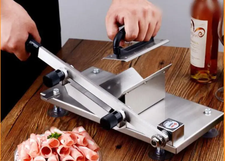 Manual Mutton Roll Machine Manual Cucumber Cutting Machine