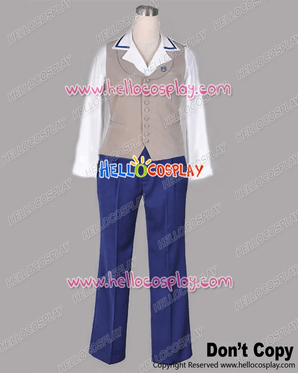 Primo Passo Kiniro No Corda 3 Cosplay Kisaragi Ritsu Costume Boy Uniform H008