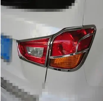 ABS Chrome Rear headlight Lamp Cover for 2011-2016  ASX Car styling