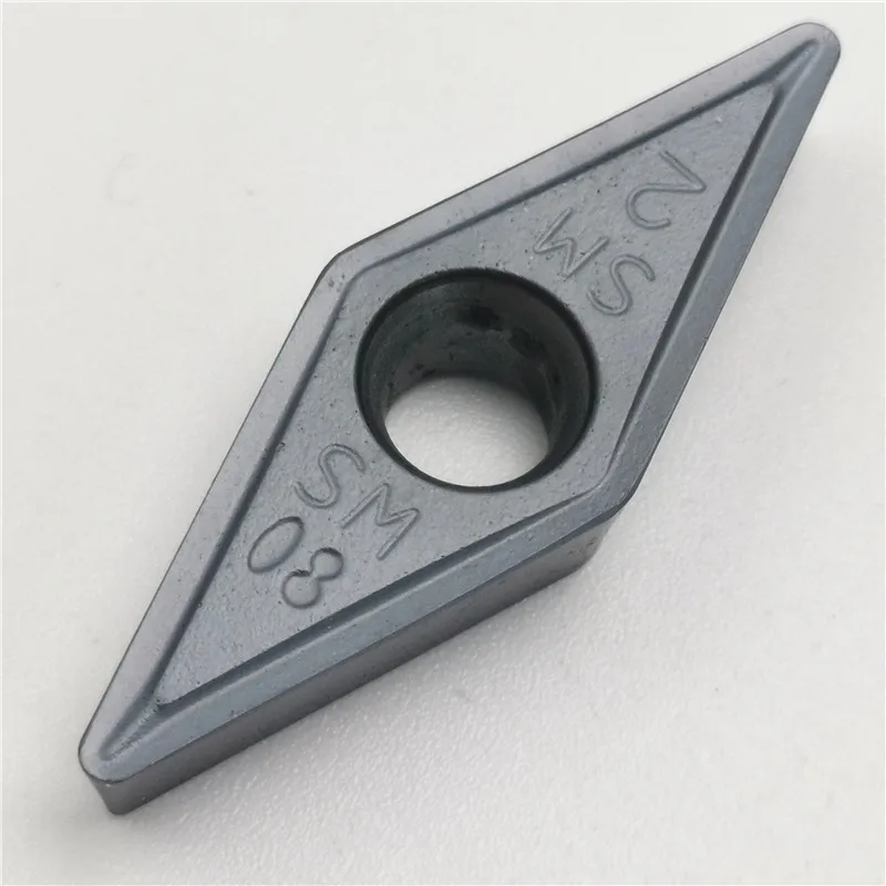 Outil de tournage interne CNC, inserts en carbure, outil de tour de coupe, haute qualité, VCMT160sediVCMT160408 SM IC907, IC908