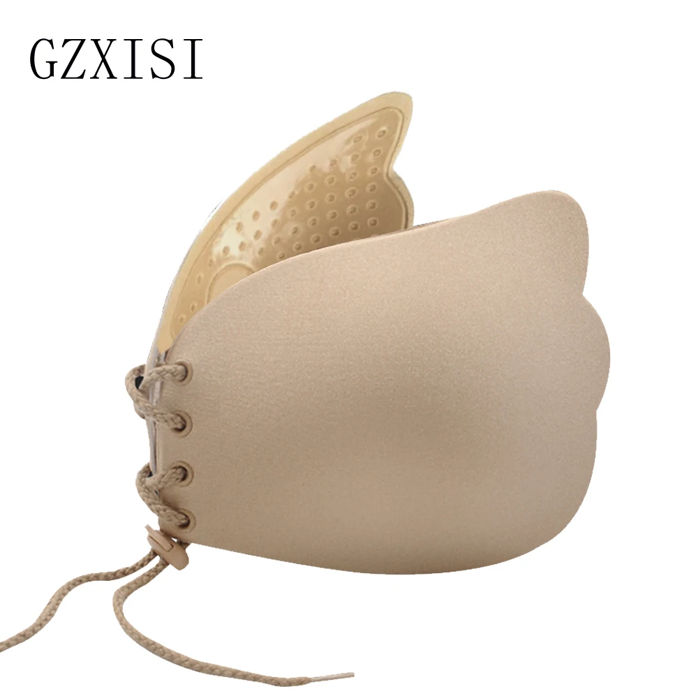 

GZXISI Bra stickers Lift Breast Petals Invisible Bra Push Up Bare Lifts Breast lift Silicone Bra Strapless Adhesive Nipple Cover