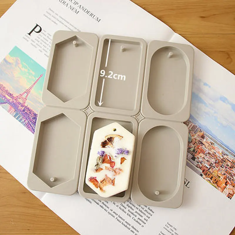 DIY Silicone Candles Mold Aromatherapy Wax Mould Soap candle holder Clay Crafts Silicone Soap Mold DIY Wax Crafts Ornaments