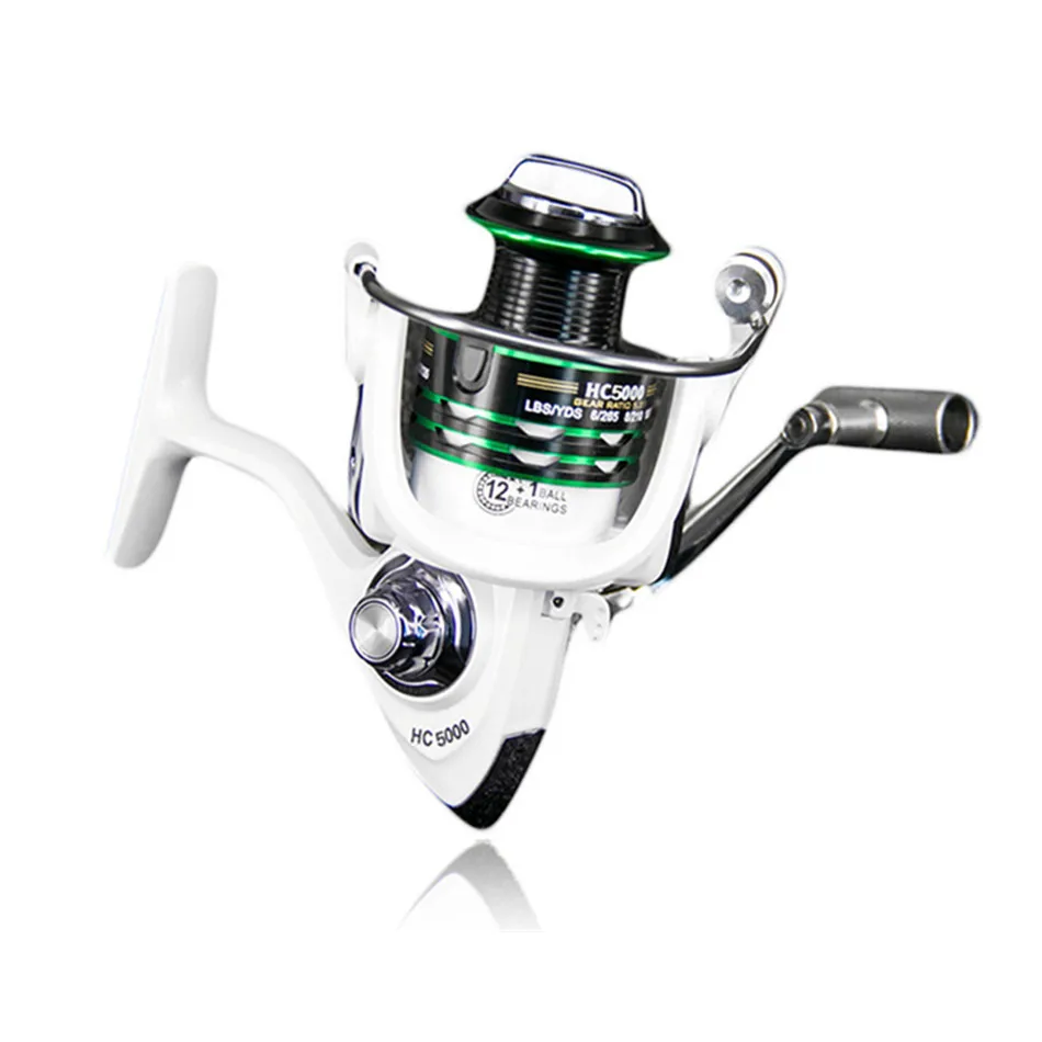 HC-3000 One-way Gapless All-metal Fishing Reel Long-distance Sandpiper Sea Bream Spinning Wheel Cross-border