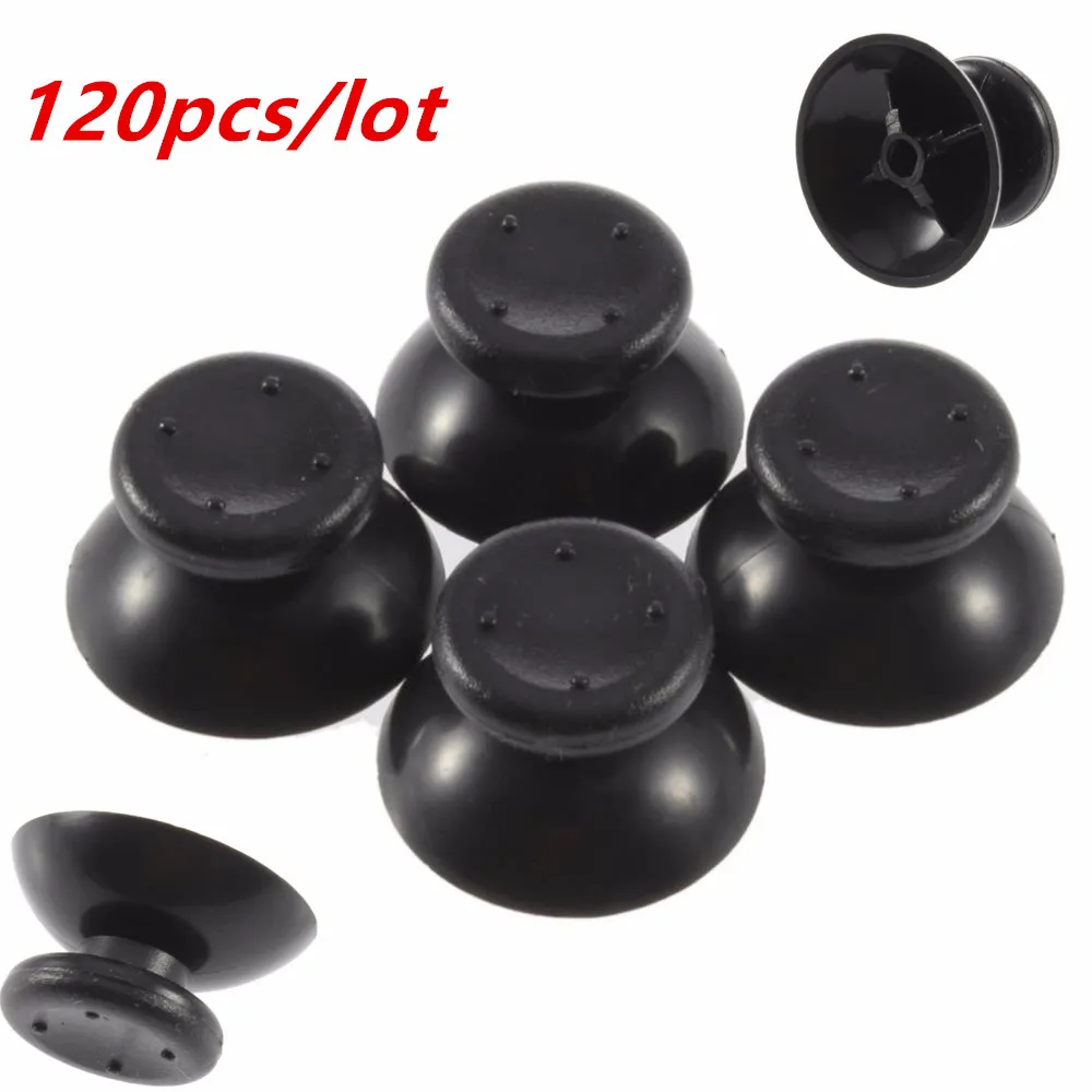 120 teile/los Analog Abdeckung 3D Grip Thumb-Stick Joystick Thumbstick Pilz Kappe Wachen Abdeckung Für Xbox 360 XBOX360 Controller