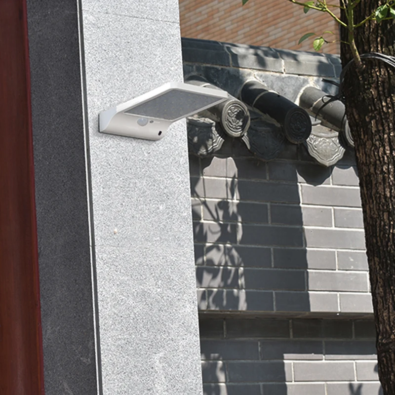 48 leds Solar Light Color Adjustable With Controller Three Modes Waterproof Lamp Lights For Outdoor Garden Wall Street