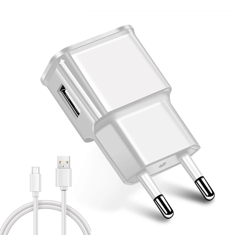 For Samsung Galaxy J8 J7 J6 J5 J4 J3 J2 J1 2A Wall Charger + 3FT Micro USB Cable For Samsung S6 S7 Edge S2 S3 S4 S5 Xiaomi