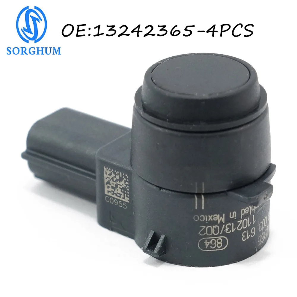 4pcs 13242365 Parking Sensor For Chevrolet Cruze bumper Saab 9-5 Opel Corsa radar detector 13368131 93191445 0263003613