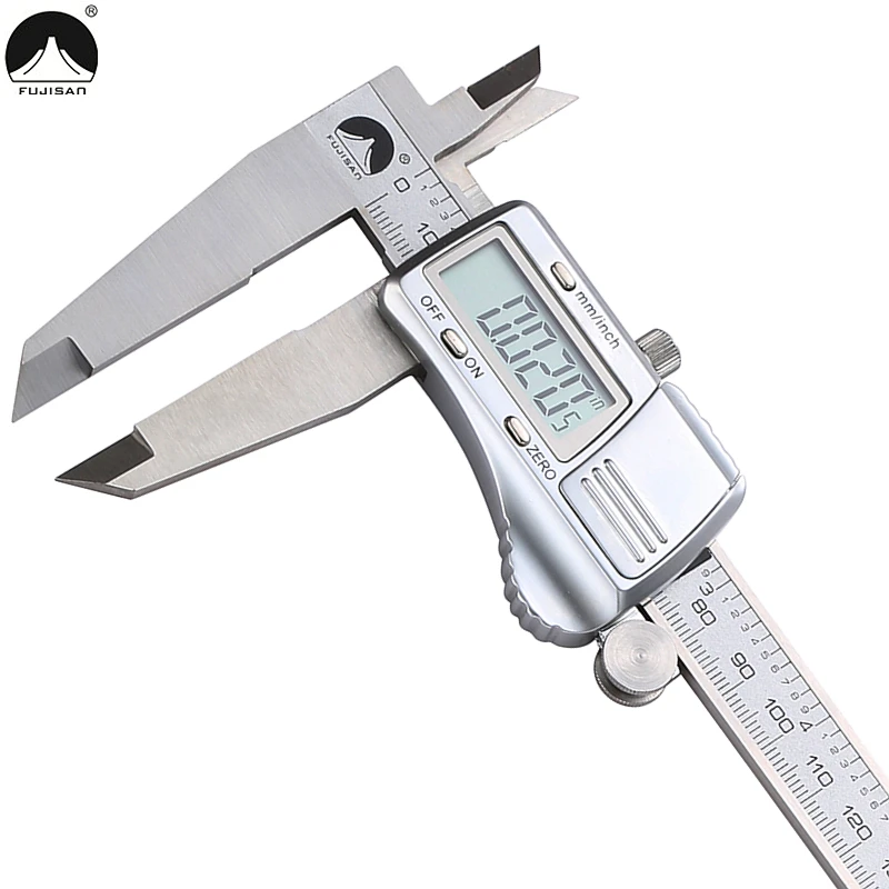 FUJISAN 0-300mm/0.01mm Digital Caliper Metric/Inch Electronic Vernier Calipers Stainless Steel Micrometer Gauge Measuring Tools