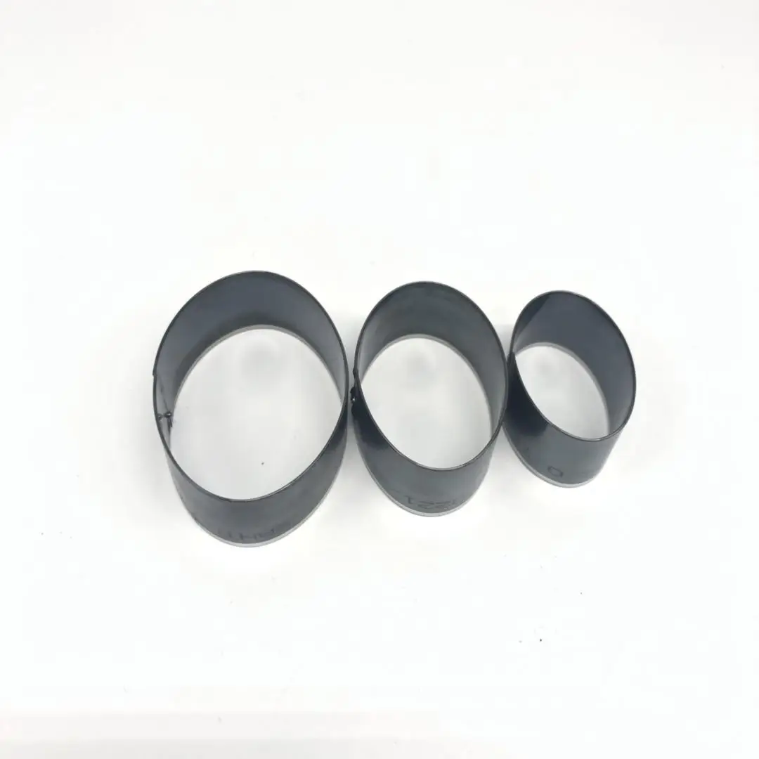 

3 шт./компл. японское стальное лезвие, инструмент для перфорации отверстий, овальная форма для резки штампов, резак для кожаных бумажных тегов