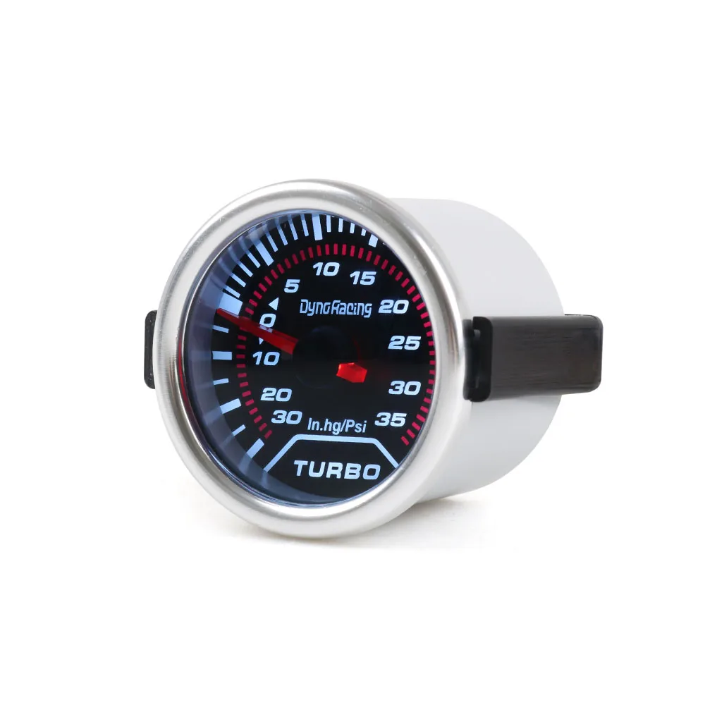 Dynoracing 2 inch 52mm Car Smoke Lens Turbo Boost Gauge Psi Display Turbo Boost Meter Car Meter BX101226