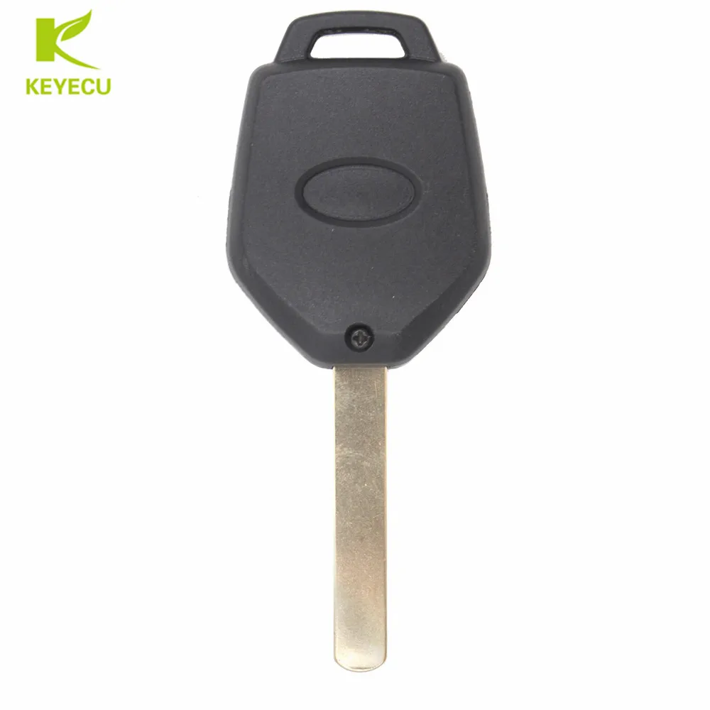 KEYECU 3 przyciski niecięty klucz Keyless pilot zdalnego sterowania 433MHz 4D62 Chip dla Subaru Forester Outback Legacy 2008-2014 P/N: 88049SC000