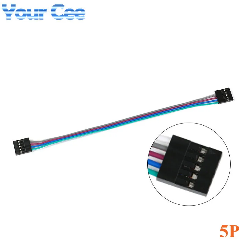 10pcs 2.54MM Female To Female Dupont Cable Wire Dupont Cable 2P 3P 5P 6P 7P 8P 9P 10P Dupont Cable