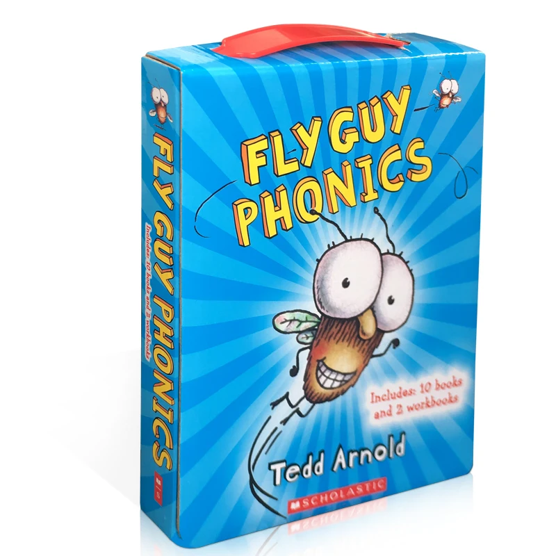 12 권/세트 Fly Guy set Phonics 영어 그림책 나는 아이들 이야기 책을 읽을 수있다 조기 교육 포켓 독서 책