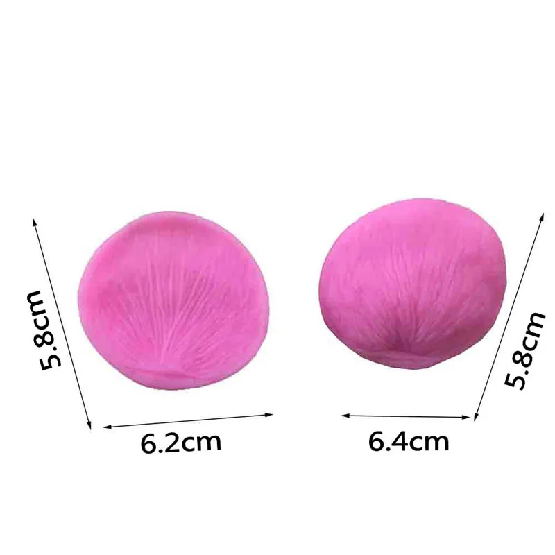 3D Peony Flower Petals Silicone Fondant Molds Cake Decorating Chocolate Candy Sugarcraft Cake Mould Polymer Clay Tools