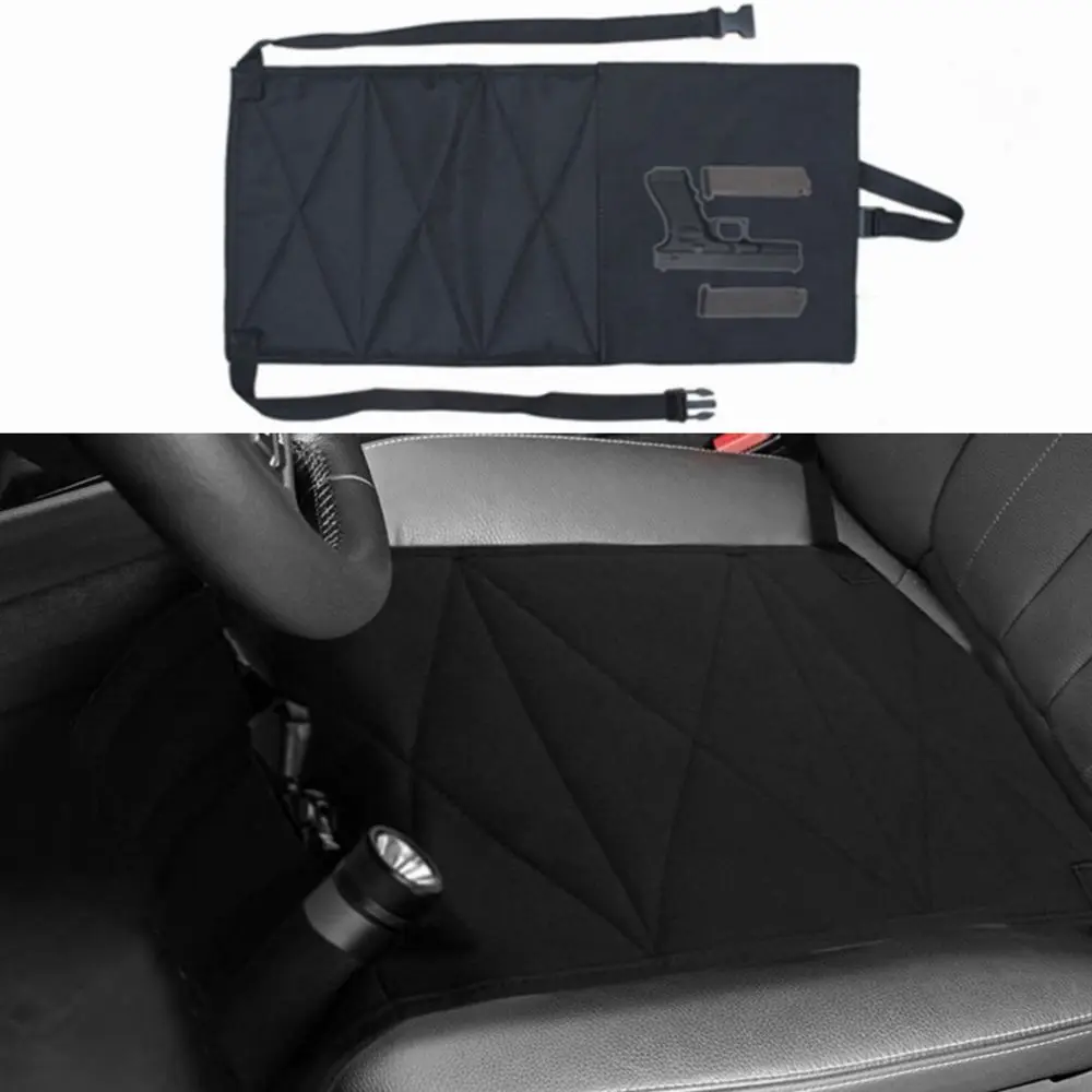 

Hunting Bag Nylon Concealed Car Seat Pistol Holster&Mattress Bed Hand Gun Holder Holster Hidden Holster For Car Seat Gun Case