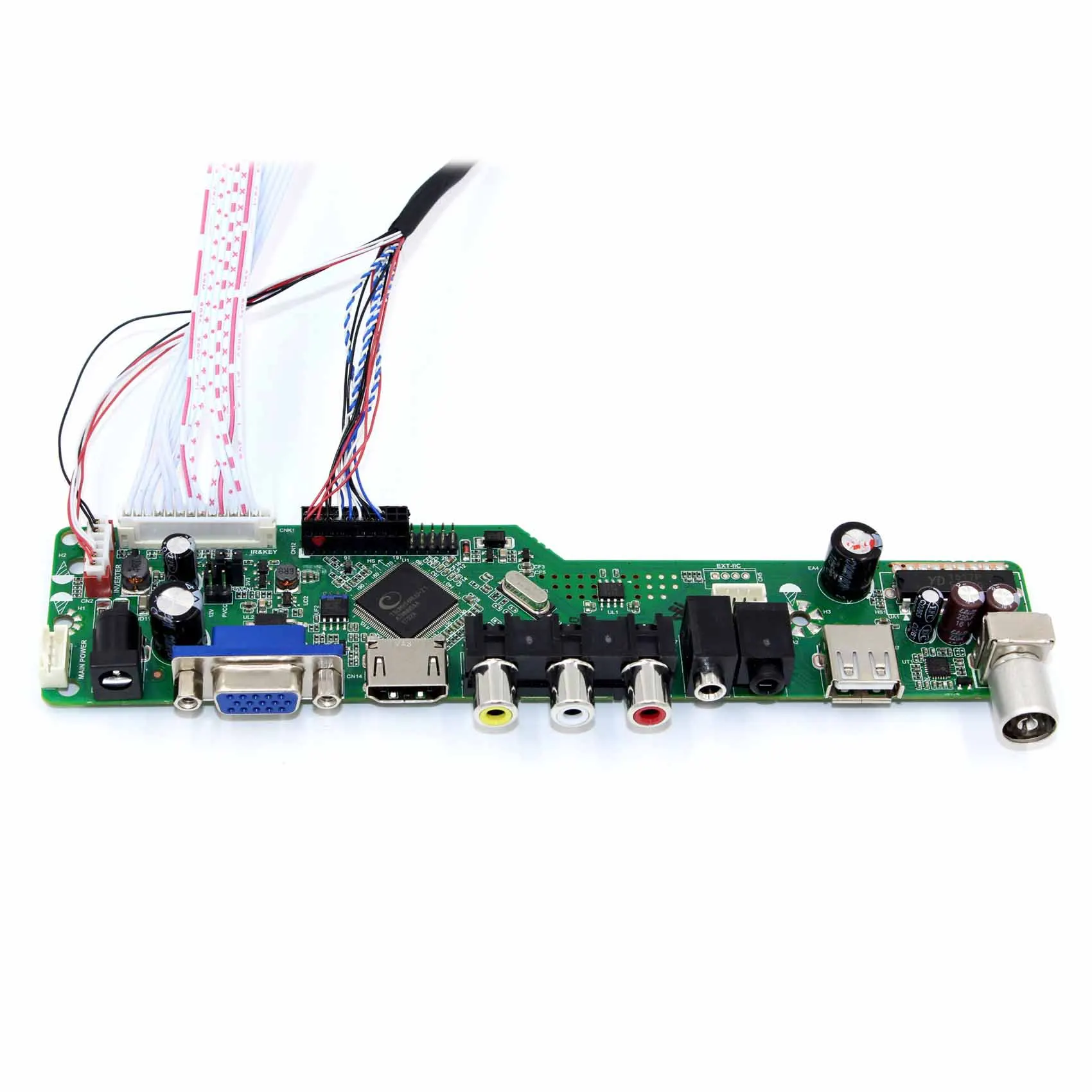 10.1インチ1280x800 ips lcdスクリーンLP101WX1-SLP2のtv lcdコントローラーボード