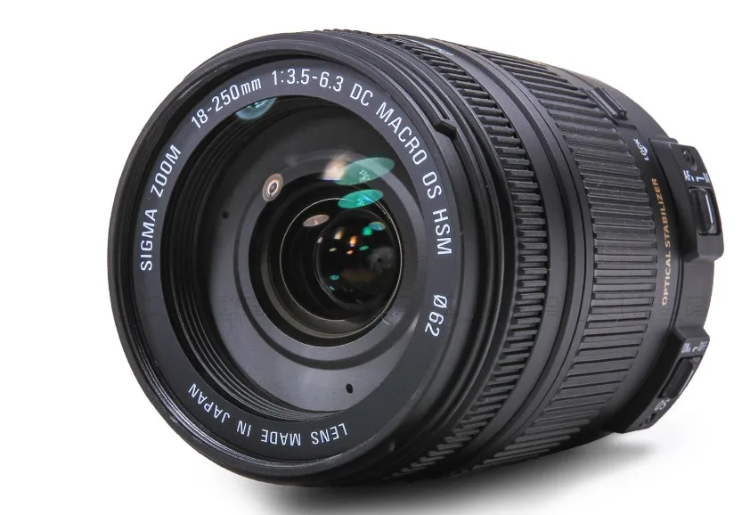 Sigma 18-250mm F3.5-6.3 DC Macro OS HSM Lens for Nikon D3300 D3200 D3100 D5300 D5200 D5100 D90 D7000 D7100 D300 D60