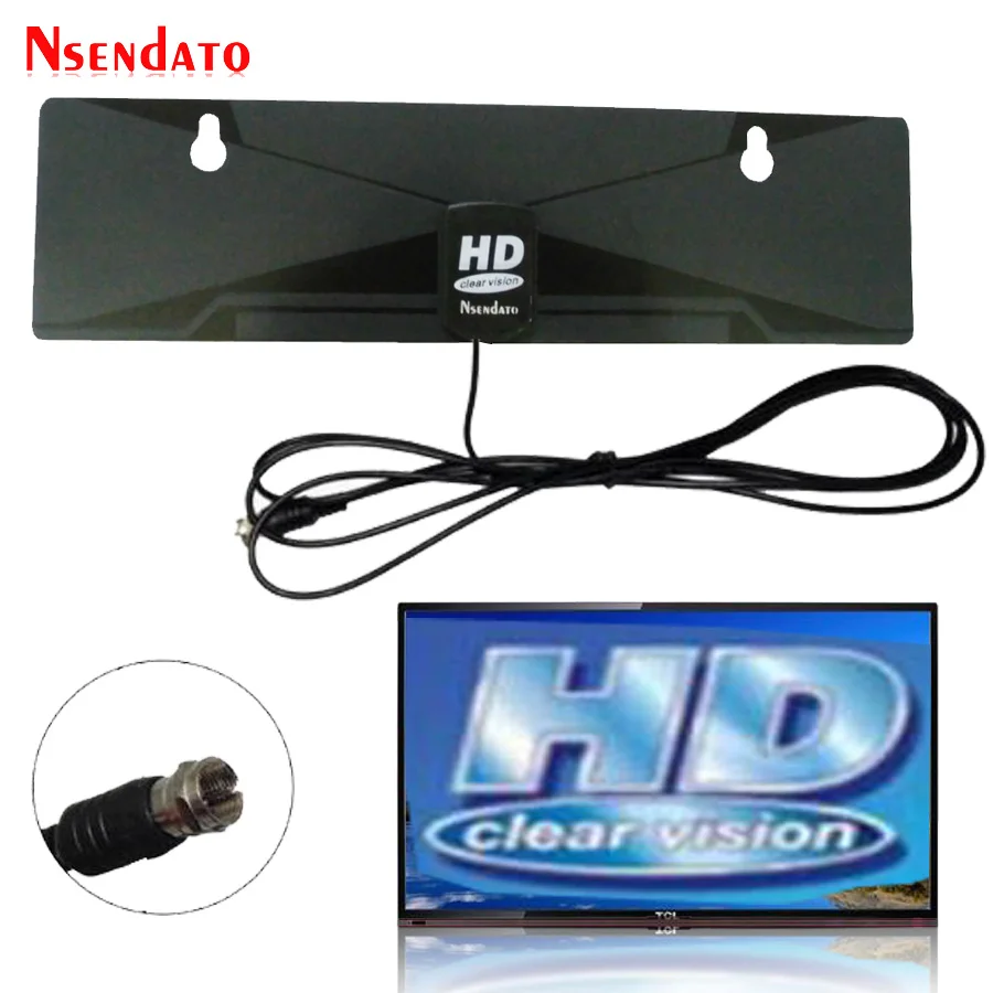 

470-860MHz Digital TV Antenna Satellite HD Clear Vision TV Receiver Indoor HD Digital DTV Box VHF UHF Antenna Receiver