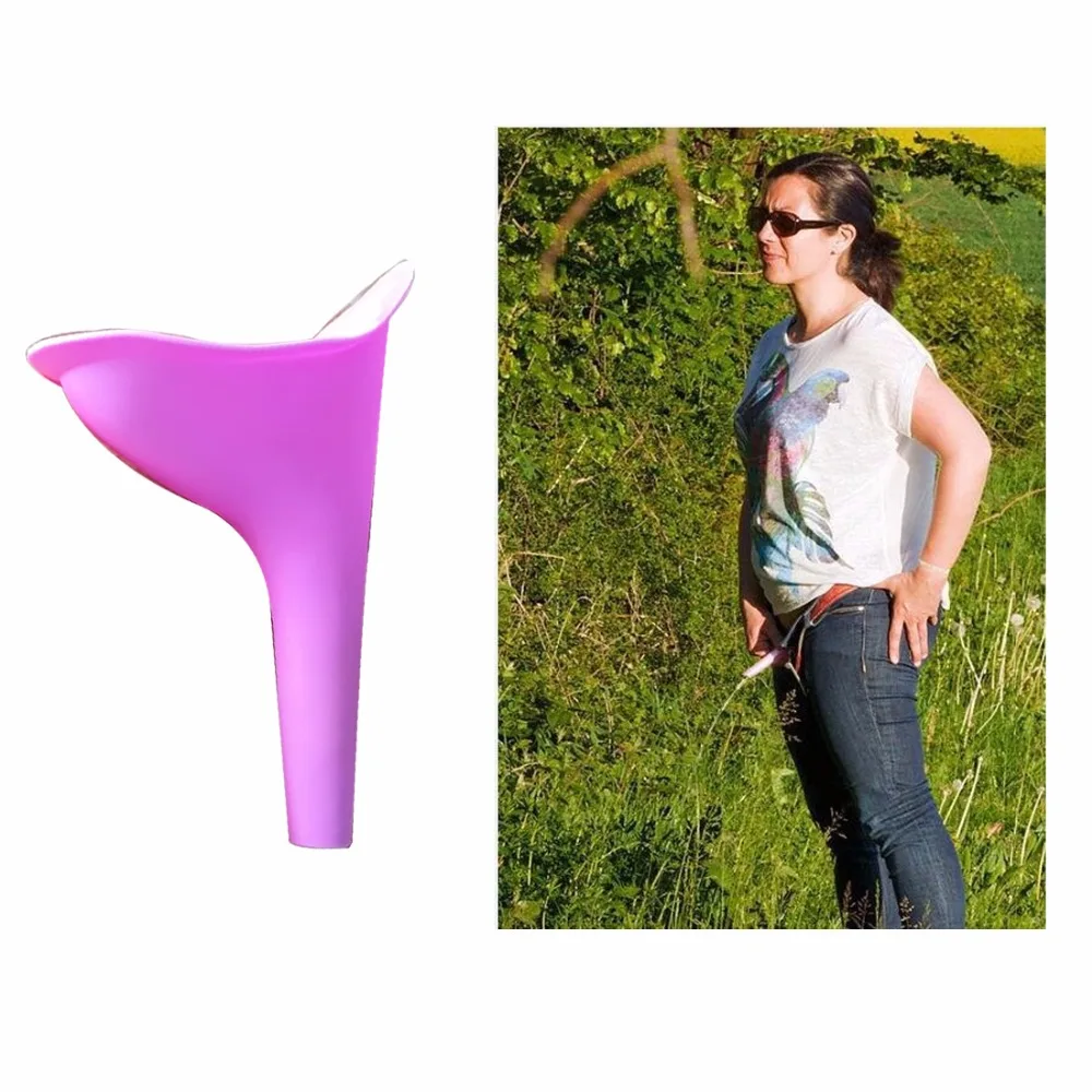 Female Travel Outdoor Urination Toilet Urine Device Funnel Female Standing Urinal For Women Lady Girl