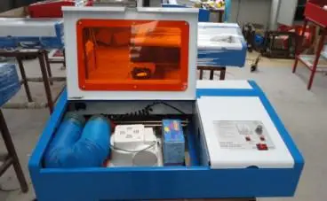 آلة النقش بالليزر CO2 ، 50 واط ، 40 واط 220 فولت/110 فولت ، موجه ليزر CNC مع محور دوار