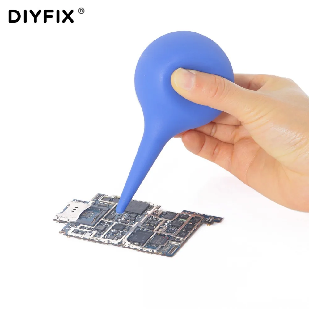 DIYFIX Soft Rubber Air Dust Blower Cleaner Mini Pump for Mobile Phone PC Laptop Computer Camera Lens Dust Cleaning Tool