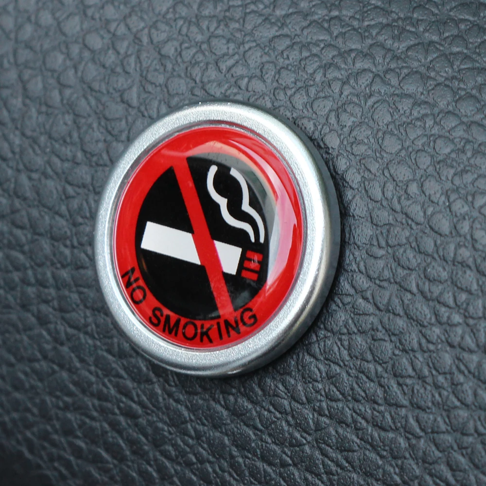 New product! Car Styling Car Sticker No Smoking For VW Polo Passat Golf Jetta Tiguan CrossFox Plus Eos Scirocco Beatles 5 Color