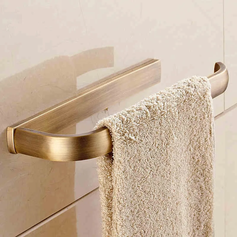 Towel Rings 5 Colors Solid Brass Toilet Paper Holder Hanger Storage Shelf Towel Rail Wall Bathroom Accessories Towel Bar F81360