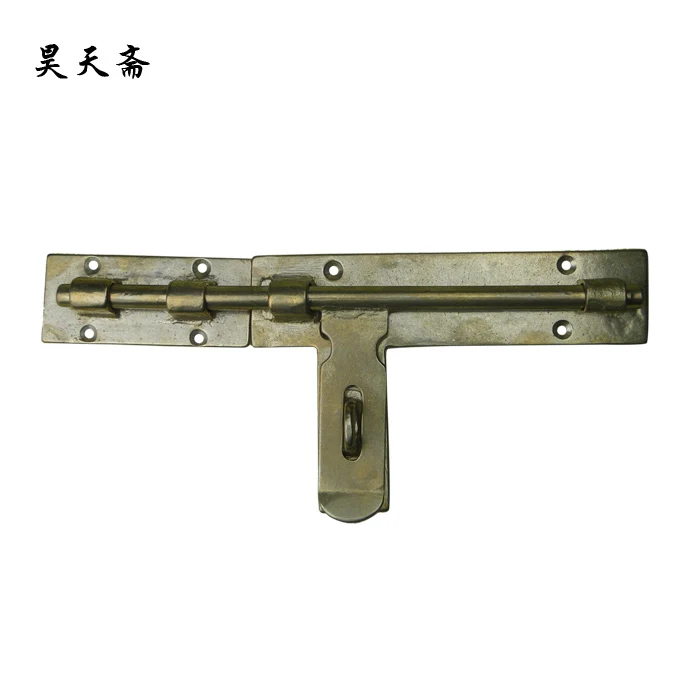 [Haotian vegetarian] bronze doors classical Chinese antique copper bolt bolt copper live HTH-110