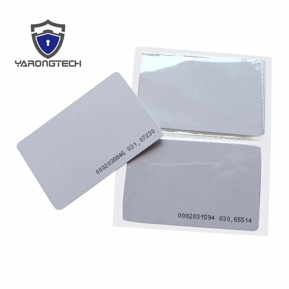 

Cheap China blank pvc 125khz em4100 rfid card for door entry control -100pcs/lot