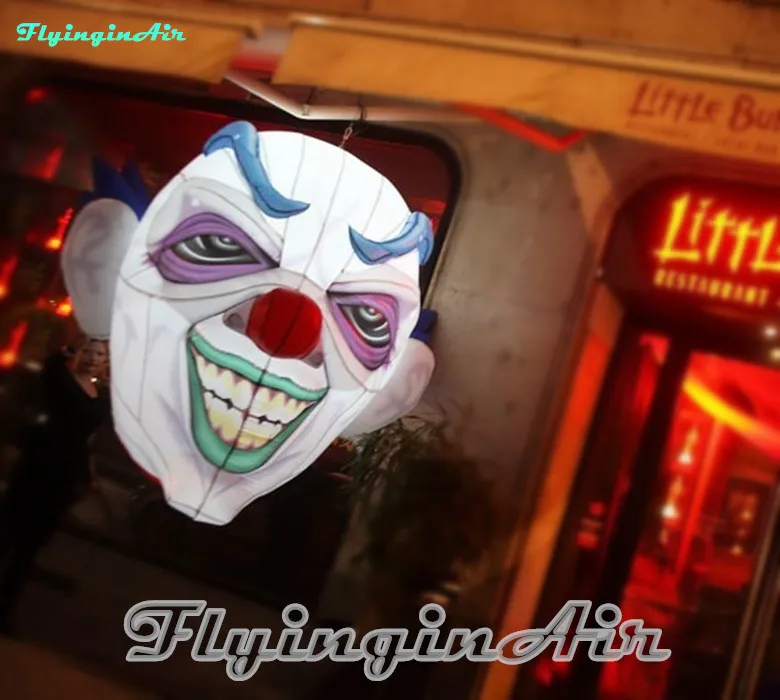 3m Hanging Horrific Fear Of Clown Ghost Inflatable Clown for Bar/Club/Party Halloween