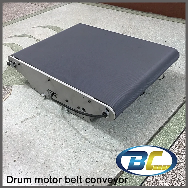 

Portable Motorized Roller Belt Conveyor, Baggage Checkin Counters at Airport Security Inspection Machine Drum Motor Drive Roller