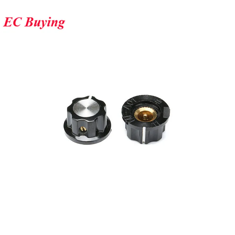 10pcs Potentiometer Knob Cap 6mm Hole MF-A01 MF-A02 MF-A03 MF-A04 MF-A05 Rotary Switch Knobs Caps