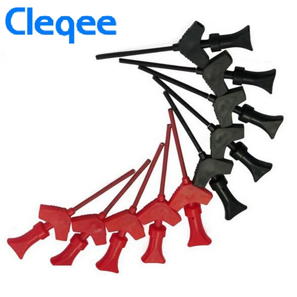 Cleqee P5003 10PCS Set מיקרו-גרברים למדידת פינים של SMD, חיבורים Dupont, מקליטי לוגיקה – דירוג ובדיקה מפורטת