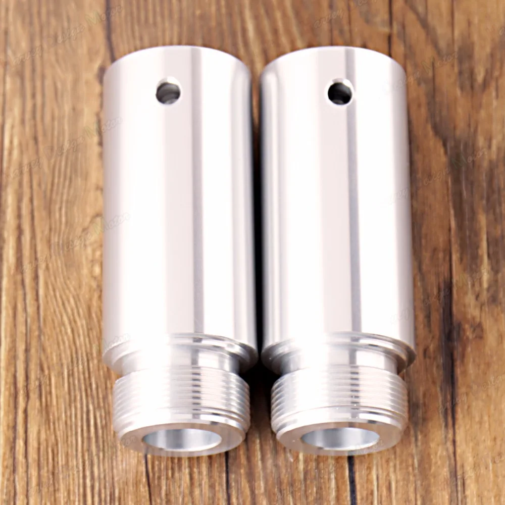 39mm Fork Tube 3in Extensions For Harley Dyna Glide Sportster FXD XL 883 1200 Models