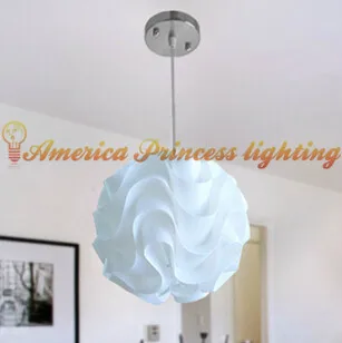 DIY chandelier lamp puzzle IQ Ball chandelier chandelier PP waves, Size 23CM, E27, AC110-240V, free postage.