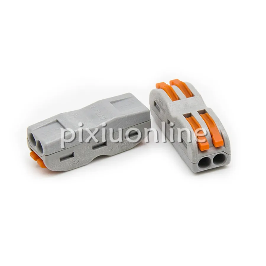 2pcs/bag DS718 All-powerful Wire Connect Terminal 2input 2output Fast Connector Free Russia Shipping