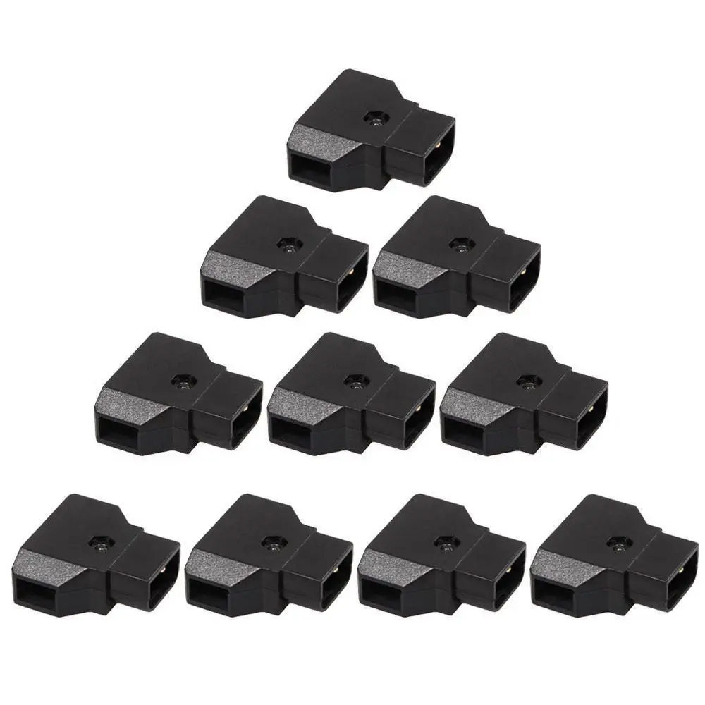 

HOT-10Pcs D-Tap Dtap Power Male Rewirable Cable Socket TAP male Plug for DSLR Rig power cable V-mount Anton Battery