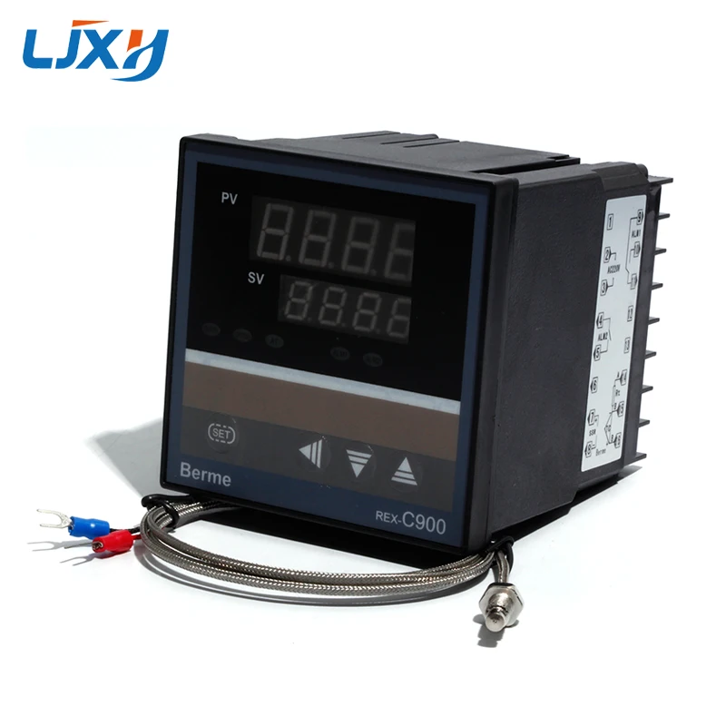 LJXH PID Temperature Controller REX-C900 Universal Input Multi-input SSR Relay Output 96*96mm Thermostat Regular